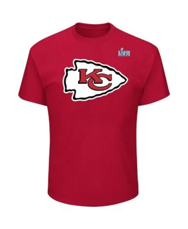 Men's Travis Kelce Red Kansas City Chiefs Super Bowl LVII Big & Tall Name &  Number T-Shirt