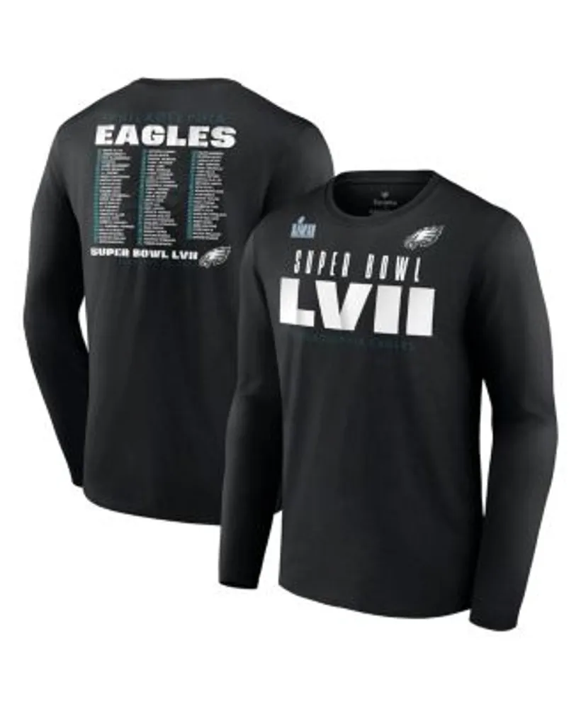 Jalen Hurts Philadelphia Eagles Men's Black Name & Number Logo T-Shirt 