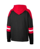 Colosseum Louisville Cardinals Youth Big Logo Pullover Hoodie - Black