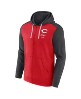 Men's Cincinnati Reds Collection Pullover Hoodie - Black - Gold