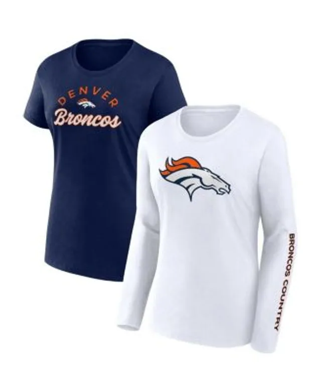 Nike Men's Dri-Fit Sideline Team (NFL Denver Broncos) Long-Sleeve T-Shirt in Blue, Size: Small | 00LX41S8W-0BI