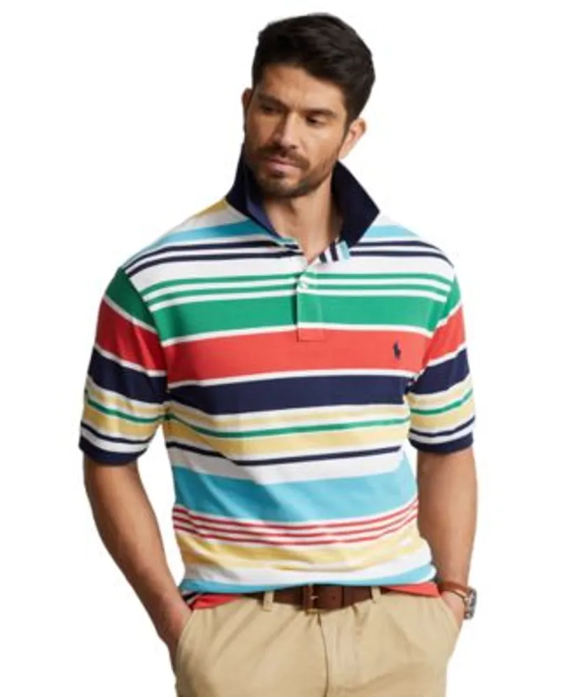 porselein Misschien molen Polo Ralph Lauren Men's Big & Tall Striped Mesh Polo Shirt | Hawthorn Mall