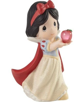 222027 And So The Fairy Tale Begins Disney Snow White Bisque Porcelain and Resin Figurine