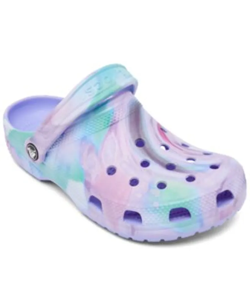 Crocs Big Kids Swirl Classic Clog Sandals from Finish Line | Dulles Town  Center