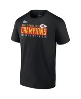 Men's Fanatics Branded Black Kansas City Chiefs Super Bowl LVII