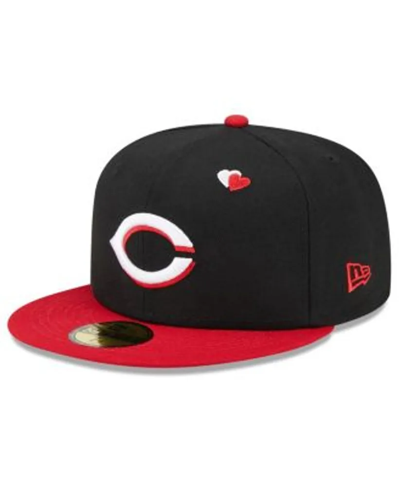 Men's Cincinnati Reds New Era Red Sidepatch 59FIFTY Fitted Hat