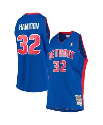 Youth Mitchell & Ness Dennis Rodman Blue Detroit Pistons 1988-89 Hardwood Classics Swingman Jersey