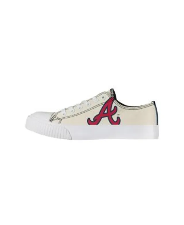 St. Louis Cardinals FOCO Women's Low Top Canvas Shoes - Cream