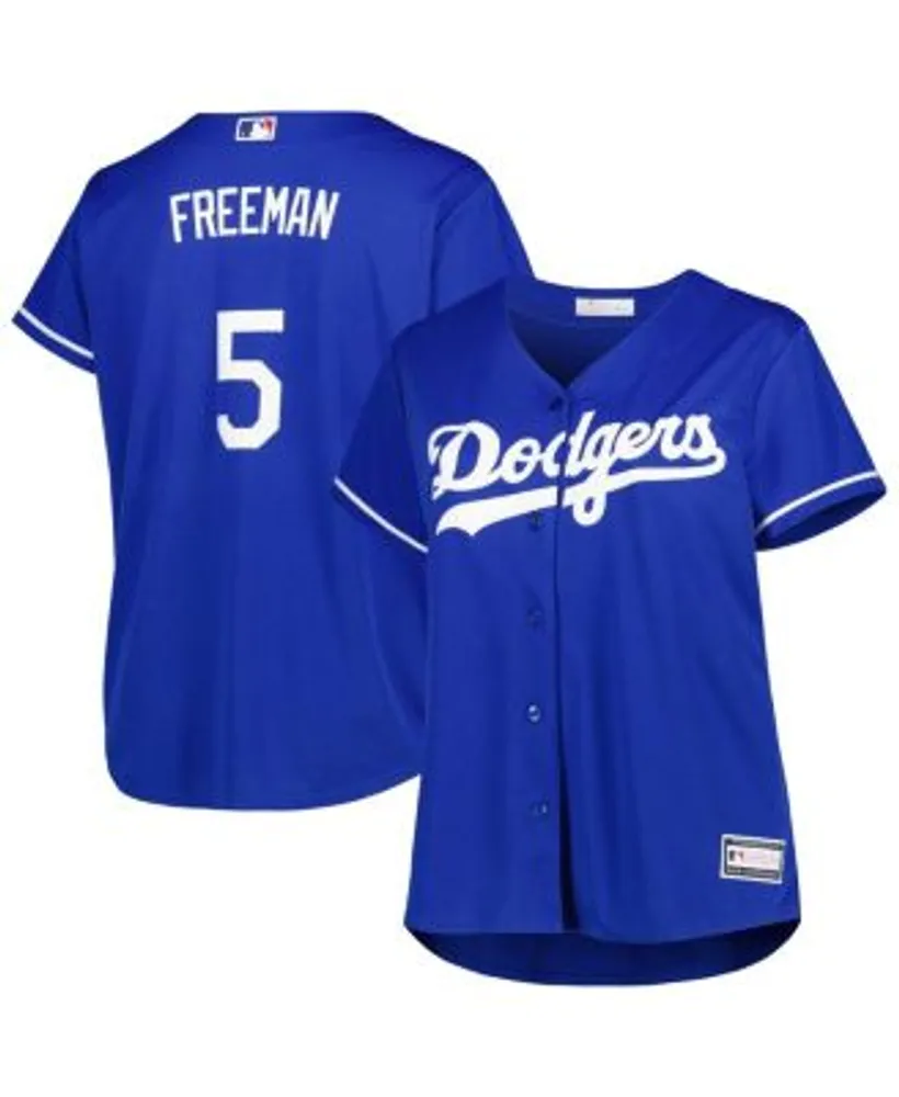 Profile Women's Freddie Freeman Royal Los Angeles Dodgers Plus Replica  Player Jersey
