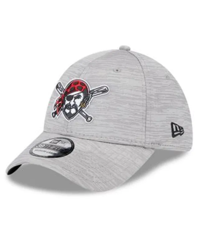 New Era Men's Pittsburgh Pirates White 39THIRTY Classic Stretch Fit Hat