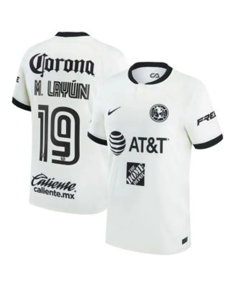 Nike Men's Miguel Layun White Club America 2022/23 Third Replica Jersey |  Connecticut Post Mall