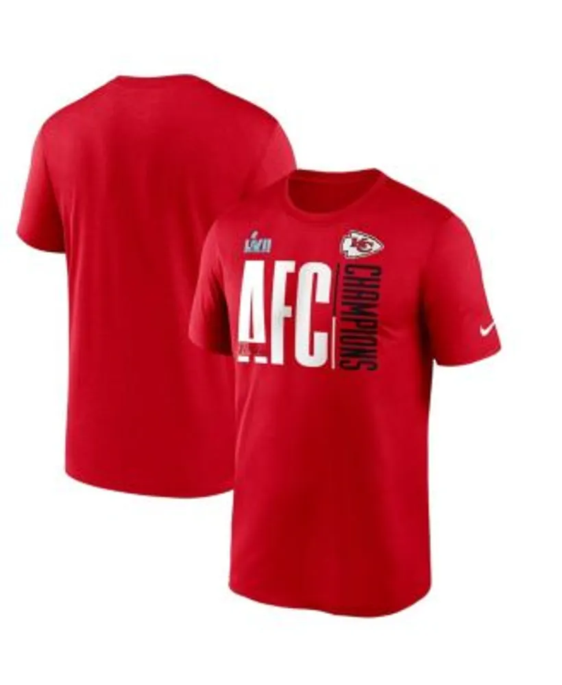 Nike Youth Boys Red Kansas City Chiefs 2022 AFC Champions Iconic T-shirt