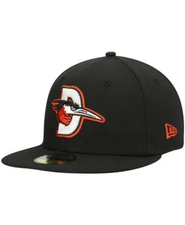 New Era Norfolk Tides Black Road Authentic Collection 59FIFTY Fitted Hat