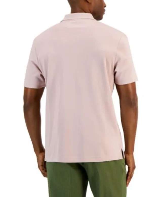 Alfani Men's Regular-Fit Solid Supima Blend Cotton Polo Shirt, Created for  Macy's - Macy's