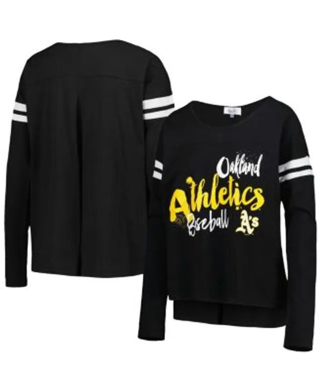 Nike Women's Gold-Tone Oakland Athletics Baseball T-shirt