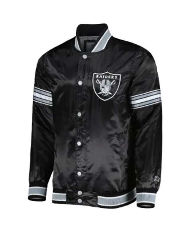 Las Vegas Raiders Tommy Hilfiger The Varsity Raglan Full-Snap