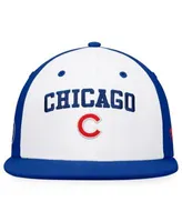 Men's Fanatics Branded White Chicago Cubs Iconic Snapback Hat