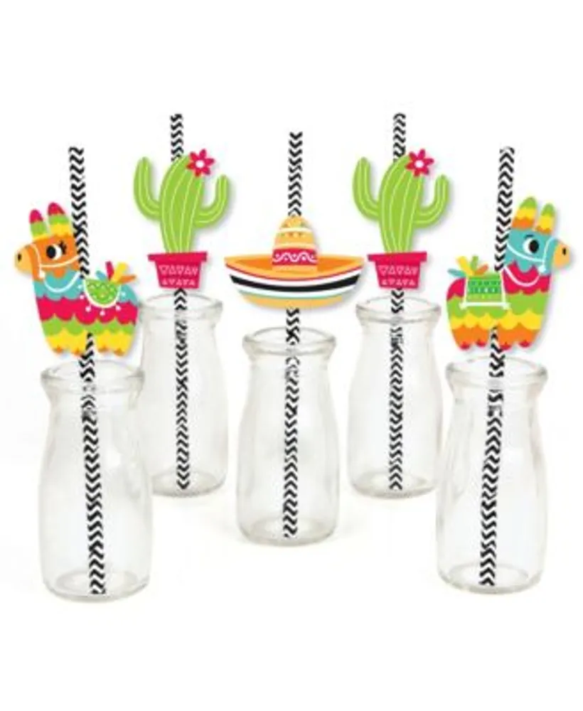 Big Dot Of Happiness Yeti To Party - Paper Straw Decor