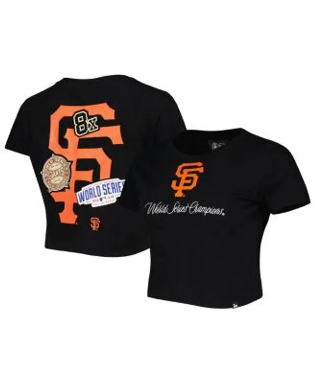 Profile Women's Black San Francisco Giants Plus #1 Mom 2-Hit V