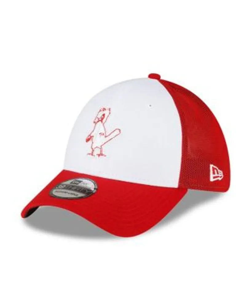 New Era Men's Red, White St. Louis Cardinals 2023 On-Field Batting Practice  39THIRTY Flex Hat
