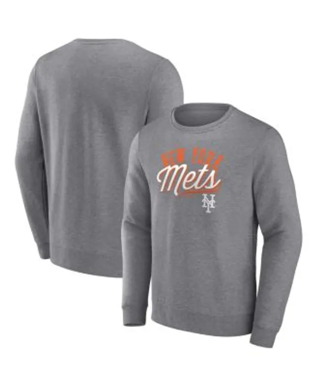 Lids New York Mets Fanatics Branded Women's Simplicity Crossover V-Neck  Pullover Hoodie