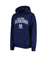 Men's Stitches Navy/Gray New York Yankees Team Pullover Hoodie
