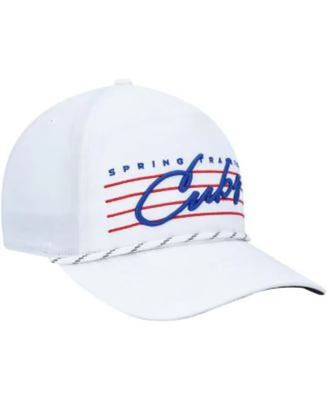 Men's Chicago Cubs '47 White Flag Flutter Hitch Snapback Hat