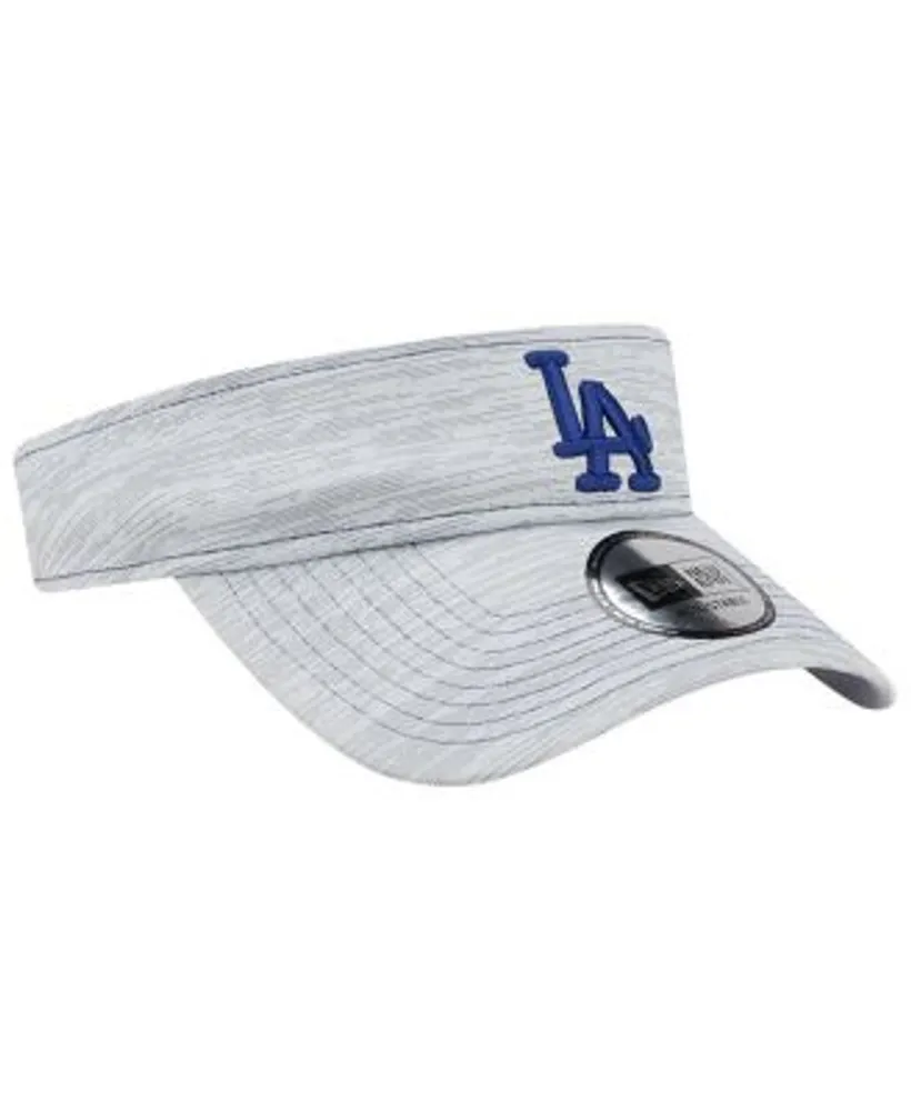 Los Angeles Dodgers New Era Corduroy Visor 59FIFTY Fitted Hat - Cream/Brown