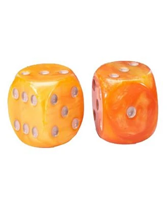 Rolling Realms Premium Dice Set, Pair of 35mm Epic Dice, Jumbo Resin D6S For Use With Stonemaier Games Rolling Realms, Tabletop Roleplaying, Game Accessory