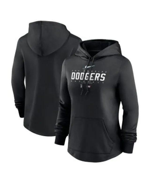 Nike Women's Black Los Angeles Dodgers Authentic Collection Pregame  Performance Pullover Hoodie