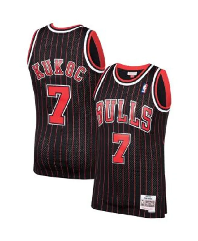 Men's Mitchell & Ness Red Chicago Bulls Hardwood Classics Lunar