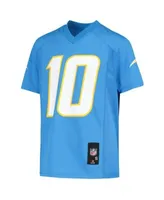 Outerstuff Youth Justin Herbert Powder Blue Los Angeles Chargers