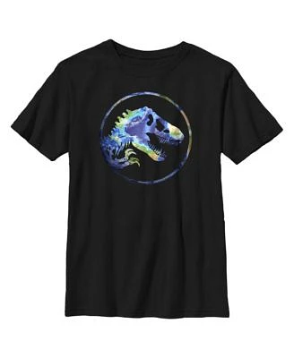 Boy's Jurassic World Earth Day T. Rex Logo  Child T-Shirt