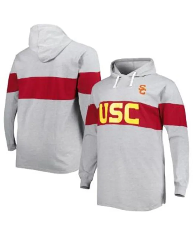 Men's Colosseum Arctic Camo USC Trojans OHT Military Appreciation Long Sleeve Hoodie Top Size: Medium