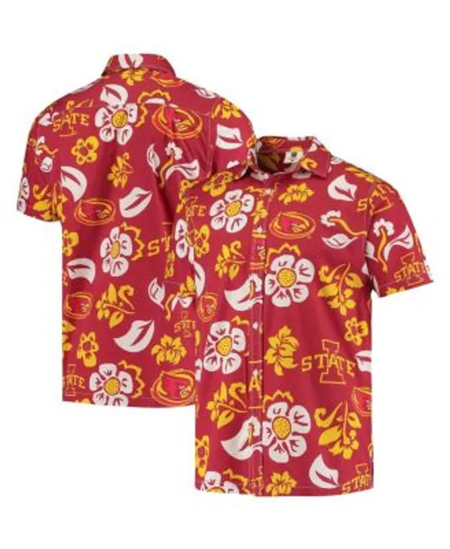 Houston Astros Red Island Hibiscus Short Sleeve Hawaiian Shirt