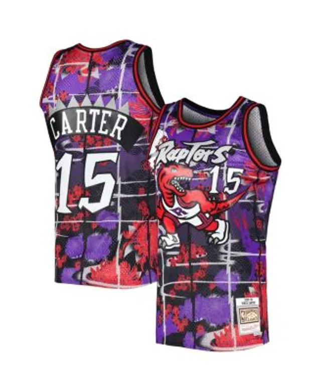 Vince Carter Toronto Raptors Mitchell & Ness Women's 1998 Hardwood Classics  Name & Number Player Jersey Dress - White