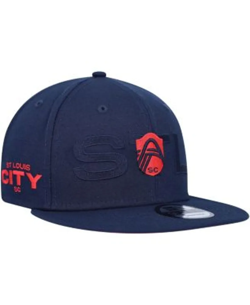 Men's St. Louis City SC New Era Navy Kick Off 9FIFTY Snapback Hat