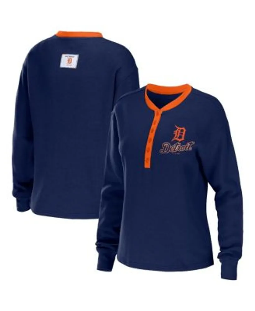 MLB Atlanta Braves Men's Long Sleeve Henley Jersey - S