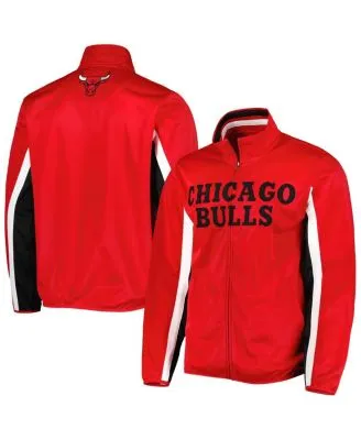 Mitchell & Ness Men's Chicago Bulls Authentic Warm Up Jacket - Macy's