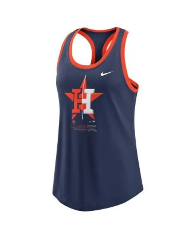 Women's DKNY Sport Navy Houston Astros Marcie Tank Top