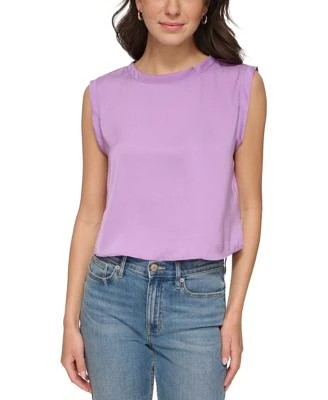 Women's Extended-Shoulder Cropped Top