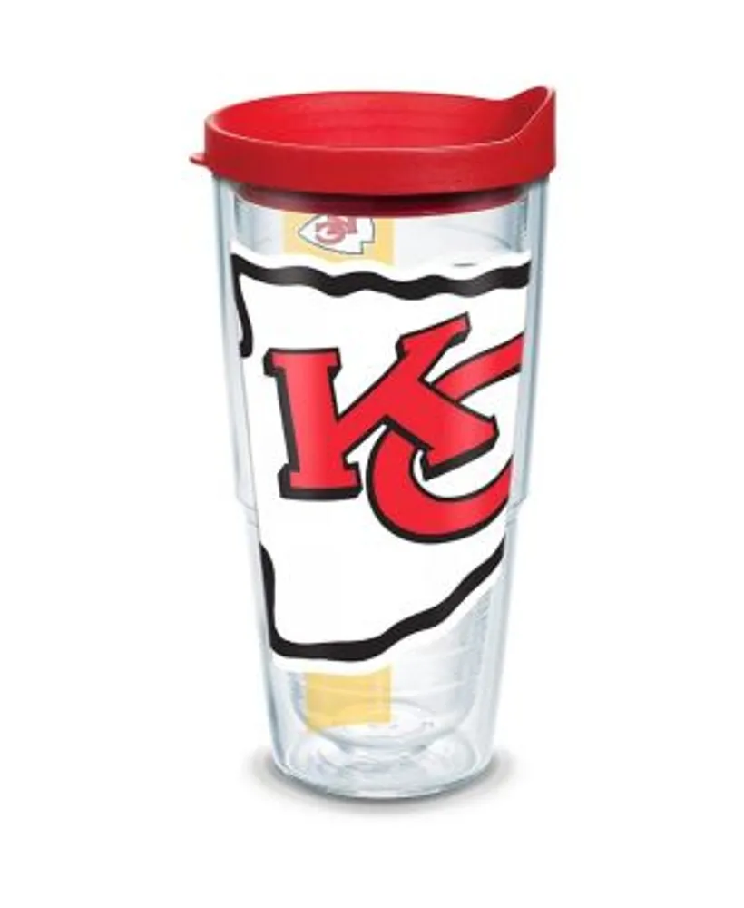 Kansas City Chiefs 16oz. Colorblock Stainless Steel Curved Tumbler