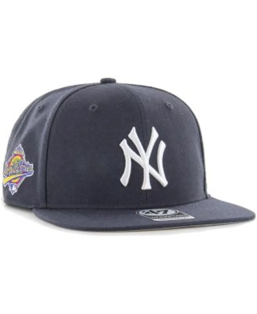 47 Navy New York Yankees 1996 World Series Sure Shot Captain Snapback Hat