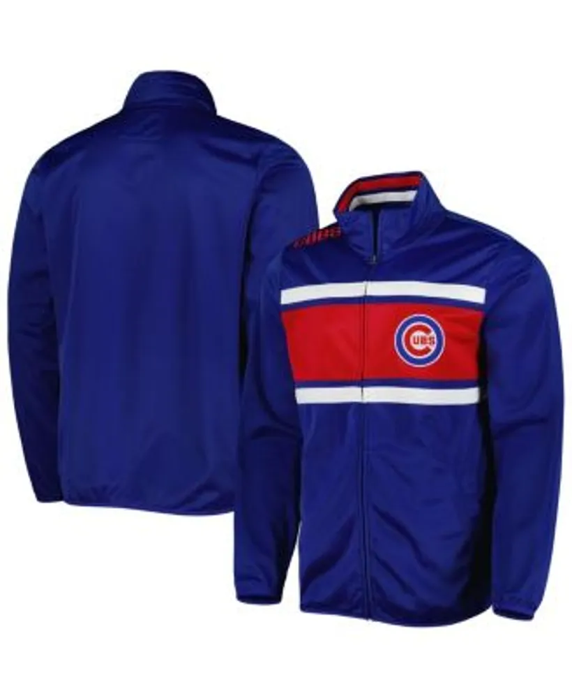 Columbia Men's Royal Chicago Cubs Steens Mountain Half-Snap Jacket