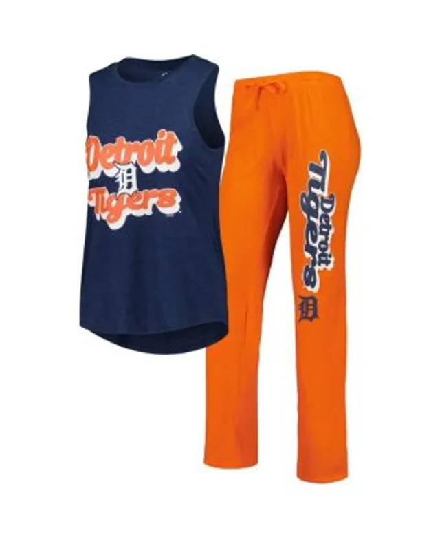 San Francisco Giants Concepts Sport Women's Badge T-Shirt & Pajama Pants  Sleep Set - Black/Orange