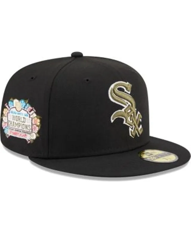 Men's Chicago White Sox New Era Black 2023 Spring Training 39THIRTY Flex Hat