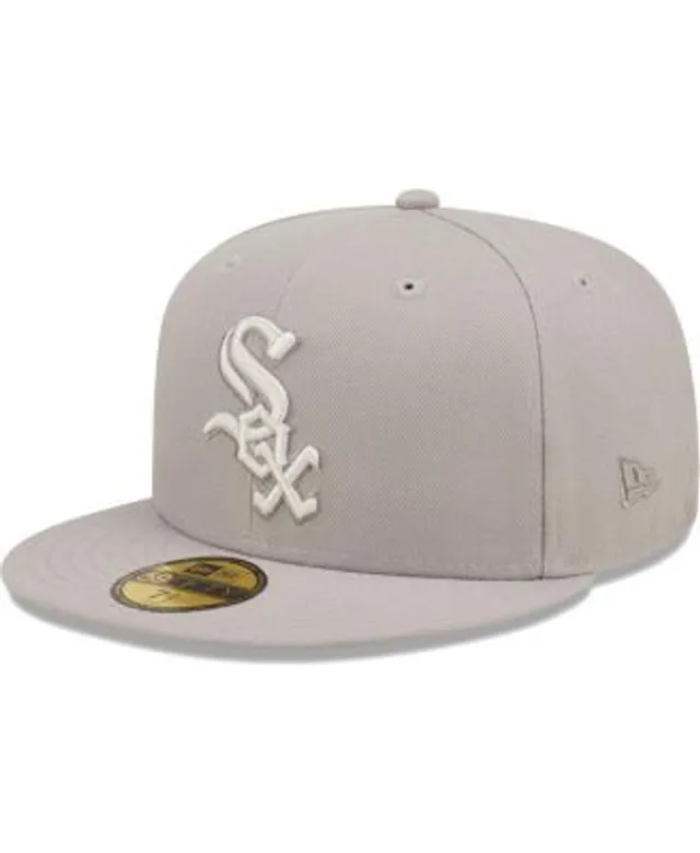 Chicago White Sox Dolphin Grey/Cardinal Red New Era 59FIFTY Fitted