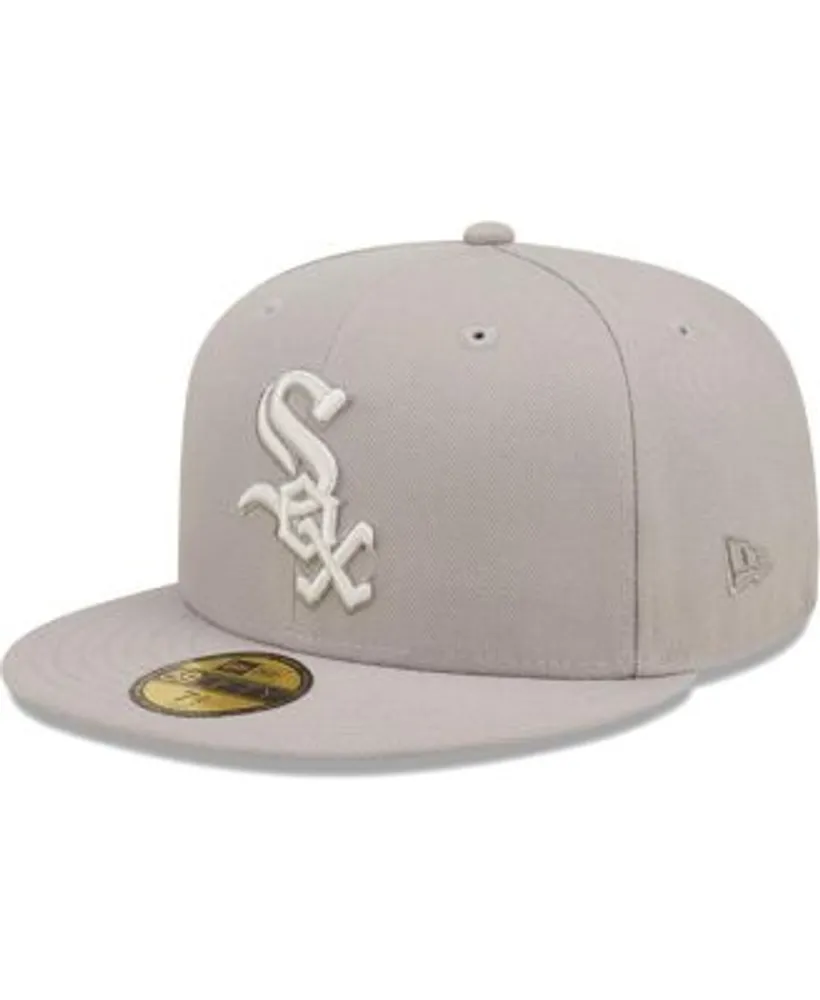 Chicago White Sox New Era Optic 59FIFTY Fitted Hat - White/Black