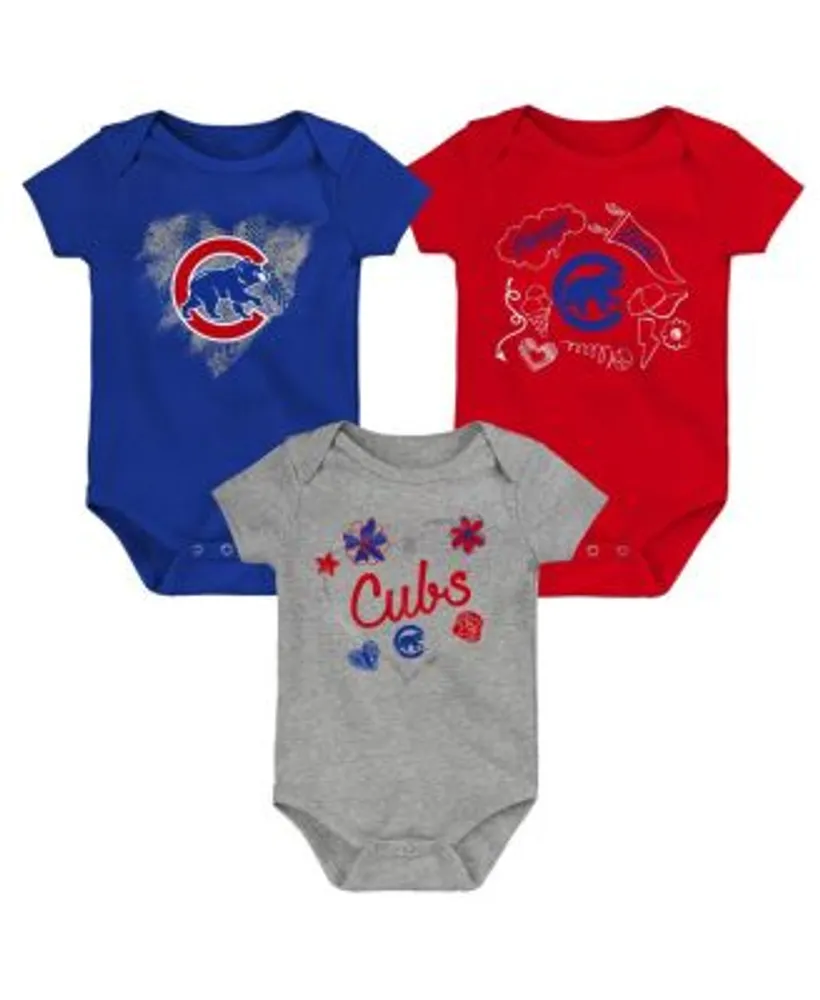 Outerstuff Infant Boys and Girls Boys and Girls Royal, Light Blue Kansas  City Royals Double 2-Pack Bodysuit Set