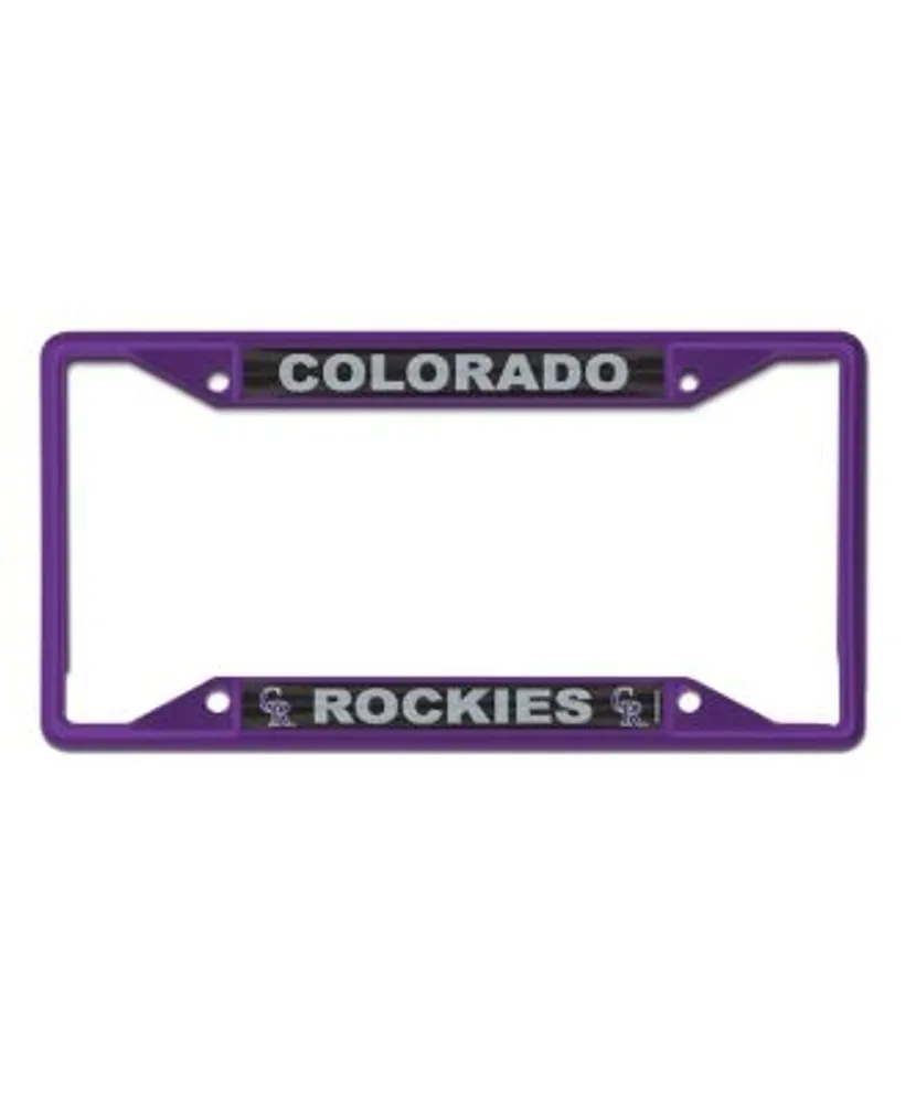 Wincraft Colorado Rockies Chrome Color License Plate Frame